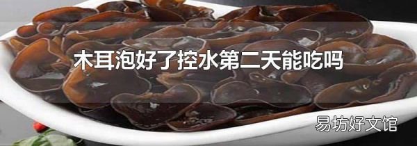 木耳泡好了控水第二天能吃吗