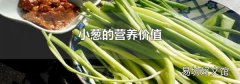 小葱的营养价值