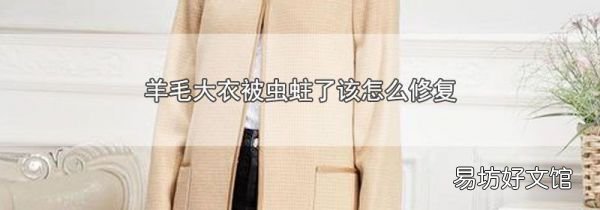 羊毛大衣被虫蛀了该怎么修复
