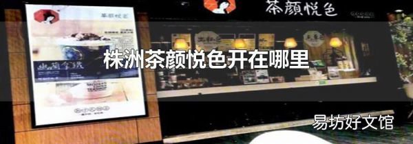株洲茶颜悦色开在哪里