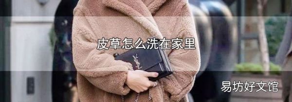 皮草怎么洗在家里