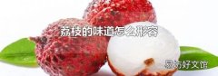荔枝的味道怎么形容