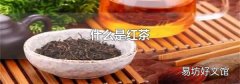 什么是紅茶