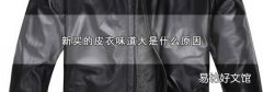 新买的皮衣味道大是什么原因