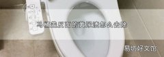 马桶盖反面的黄尿渍怎么去除