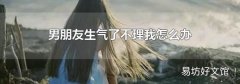 男朋友生氣了不理我怎么辦