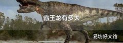 霸王龙有多大