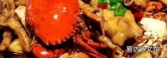 蟹肉煲鸡爪做法