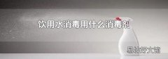 饮用水消毒用什么消毒剂