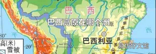 巴西高原在哪个洲