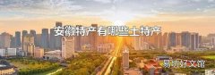 安徽特产有哪些土特产