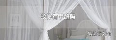 蚊帐有甲醛吗