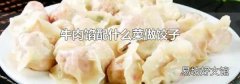 牛肉馅配什么菜做饺子