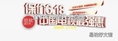 保价618是什么意思