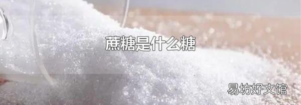 蔗糖是什么糖