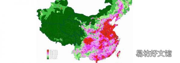 中国人口分布