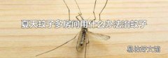 夏天蚊子多房间用什么办法治蚊子