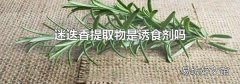 迷迭香提取物是诱食剂吗