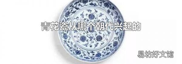 青花瓷从哪个朝代兴起的