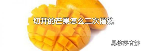切开的芒果怎么二次催熟