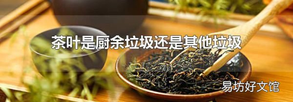 茶叶是厨余垃圾还是其他垃圾