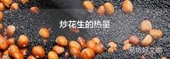 炒花生的热量