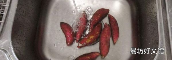 烤箱无油烤红薯片方法