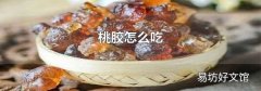 桃胶怎么吃