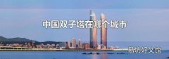 中国双子塔在哪个城市