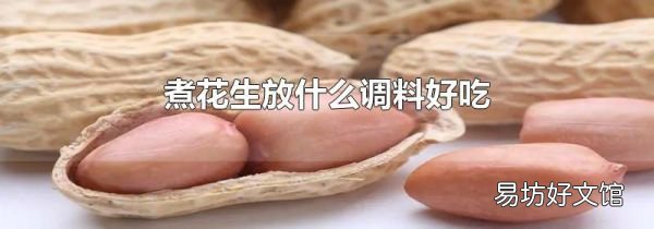 煮花生放什么調(diào)料好吃