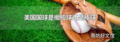 美国国球是橄榄球还是棒球