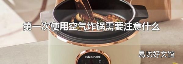 第一次使用空气炸锅需要注意什么