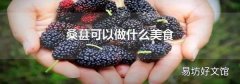 桑葚可以做什么美食