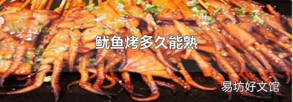 鱿鱼烤多久能熟