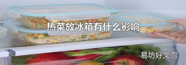 熱菜放冰箱有什么影響