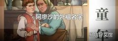 阿廖沙的外祖名字