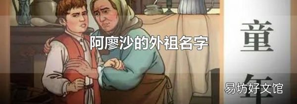 阿廖沙的外祖名字