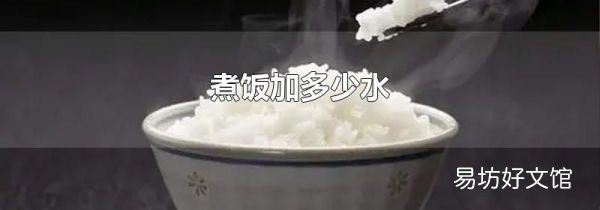 煮飯加多少水