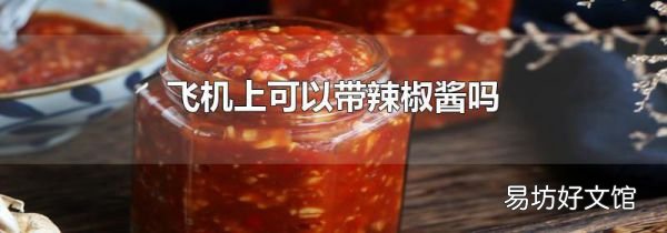 飛機上可以帶辣椒醬嗎