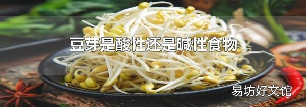豆芽是酸性还是碱性食物
