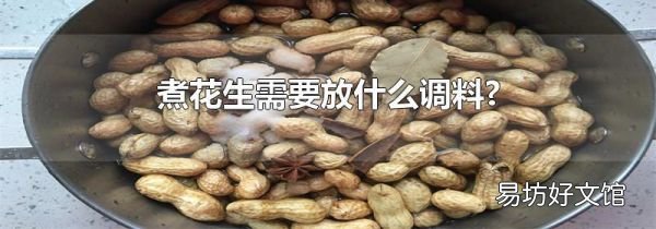 煮花生需要放什么調(diào)料?