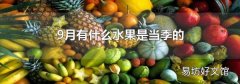 9月有什么水果是当季的