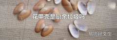 花甲壳是厨余垃圾吗
