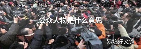 公眾人物是什么意思