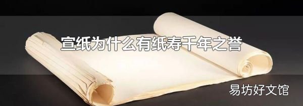 宣紙為什么有紙壽千年之譽(yù)
