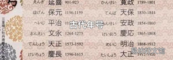 古代年号