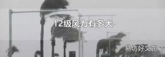 12级风力有多大