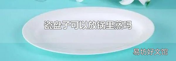 瓷盤子可以放鍋里蒸嗎