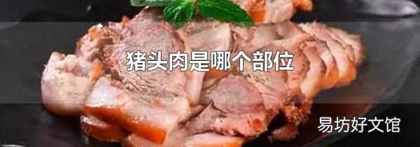 猪头肉是哪个部位