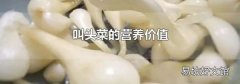 叫头菜的营养价值
